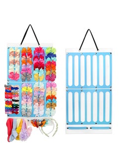 اشتري Bow Holder for Girls Hair Bows, Clips Storage Hanger w, Accessories Organizer, Wall Hanging Girl Room 1 Item في الامارات