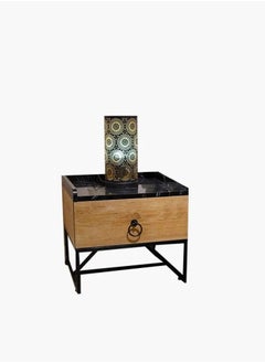 Buy Rival Youth Nightstand in Rustic Style - Modern Wooden Design for Bedrooms in Saudi Arabia