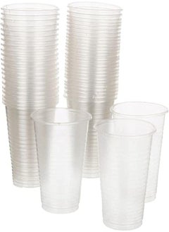 Buy Transparent Plastic Cups - 50 Pieces in Egypt