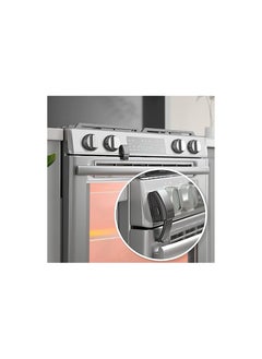 اشتري Updated Oven Front Lock, Childproof Oven Door Lock, Easy to Install & Use Durable and Heat-Resistant Material no Tools Need or Drill, Baby Toddler Kitchen Safety Guard For Oven(Black)(1 Pack) في السعودية