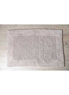 اشتري Tiffany Reversible Bath Mat 60x90cm-silver في الامارات