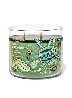 اشتري Apple Macchiato 3-Wick Candle في الامارات