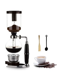 Buy Glass Siphon Coffee Maker Heat-Resistant 2 Cup Coffee Siphon in Saudi Arabia