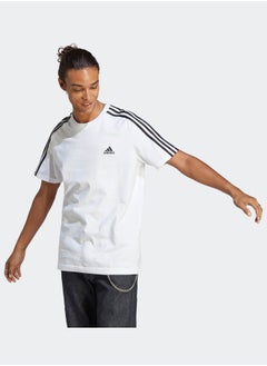 Buy Essentials Single Jersey 3-Stripes T-Shirt in Egypt