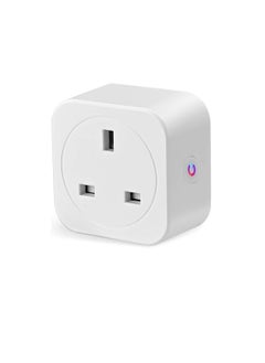 Buy SYOSI Smart Plug with Energy Monitoring, Wi-Fi Smart Socket Works with Alexa & Google Assistant & IFTTT Smart Socket with Timer, Remote & Voice Control in UAE