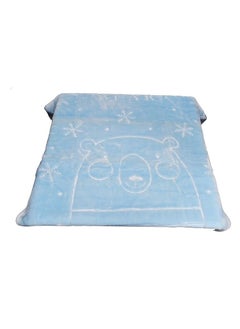 Buy Super soft baby blanket for newborns 80 x 110 cm - blue in Saudi Arabia