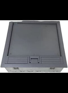 Buy Cable Management System -Electrical Raised Floor Outlet Box with 3 Compartments in UAE