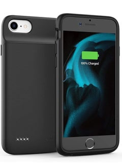 Buy iPhone 6 6S 7 8 SE2 Charger Case 3000mAh Black in UAE