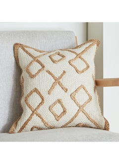 Buy Eco Handmade Jute Filled Cushion 45 x 45 cm in UAE