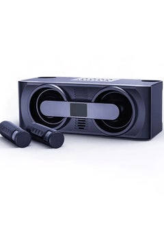 Buy Smartberry M24 Karaoke Speaker Bluetooth Wireless Mic Black in UAE