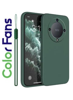 Buy Compatible with Honor X9A Case Silicone Phone Case for Honor X9A 5G 6.67 inch Cover Soft Green in UAE