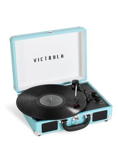 Buy Victrola Journey+ Signature Turntable Record Player Bluetooth Vinyl Stream 33-1/3, 45 & 78 RPM Suitcase Vinyl Record Player, Bluetooth Connectivity & Built-in Speakers, Stereo RCA Output (Turquoise) in UAE