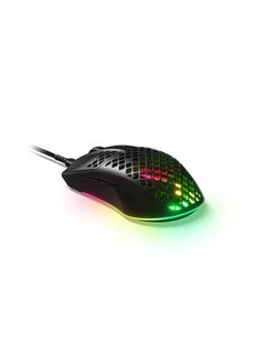 اشتري Aerox 3 Onyxsouiris Gaming Ultra Lightweight Mouse 59G With Usb C Detachable Cable For Less Drag في السعودية