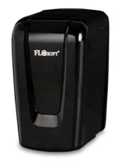 Buy Flosoft Soap Dispenser Wall Mount with Key, Plastic Hand Sanitizer Dispenser 650ML Manual Pump Soap Dispenser for Gel/Liquid, Black in Egypt