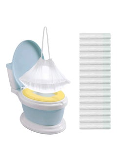 اشتري Pack Of 150 Portable Potty Chair Liners With Drawstring في الامارات