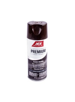 Buy Ace Premium Gloss Enamel Spray Paint Chocolate Brown in Saudi Arabia