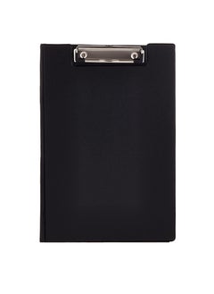 Buy Maxi Polypropylene Double Clipboard Foolscap Black in UAE