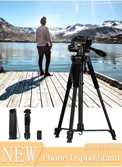 اشتري Tripod Stand Extendable Phone Tripod Stand with Portable Pouch, Portable Phone Tripod Stand, Phone Mount for iPhone＆ Android Phone Gopros DSLR Cameras في السعودية