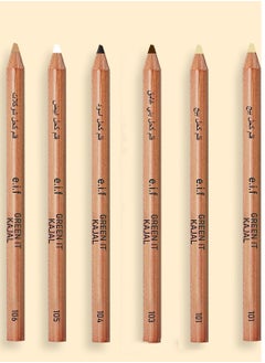 Buy Green IT Kajal Eyeliner Pencil & Eyebrow Pencil 6Pcs in Saudi Arabia