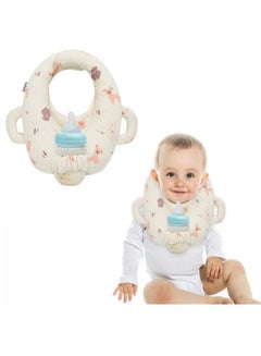 Buy Cartoon Baby Bottle Holder, Portable Support Pillow for Newborns, Baby Breastfeeding Pad, Bottle Support Cushion in UAE
