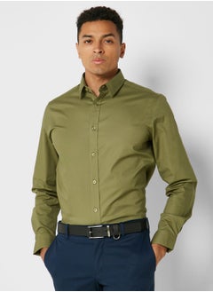 Buy Stretch Poplin Shirt in UAE