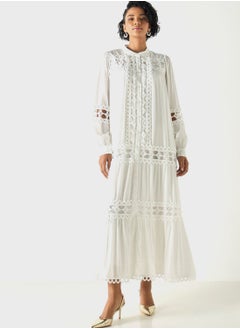 اشتري Openwork Tiered Dress في الامارات