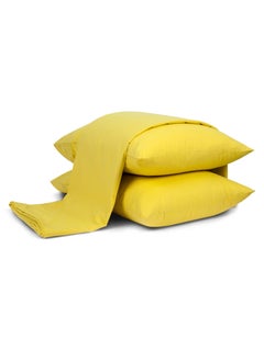 Buy Flat Sheet Set Lemon 180x260 in Egypt