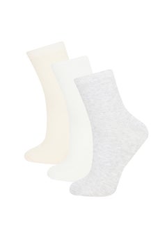 اشتري Woman Mid Cut  Socks - 3 Pieces في مصر