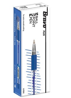 Buy Bravo ballpoint pen, fine tip 0.7 (blue color) in Egypt