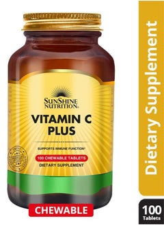 Buy Vitamin C Plus Chewable 100 Tabs in UAE