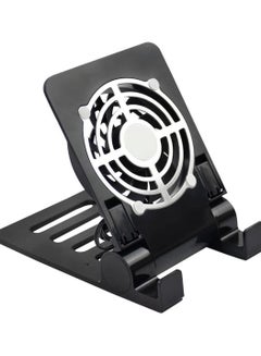 اشتري Adjustable Angle Lazy Desktop Stand Cooling Pad For Ipad Samsung Iphone Smartphone Phone Fan Portable Cell Cooler Radiator Tablet Holder في السعودية