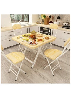 Buy Multifunctional Folding Portable Camping Table 80x80x74 in Saudi Arabia