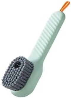 اشتري ZSIGNS Soap Dispensing Cleaning Brush with Handle Scrubbing Reusable Washing Shoe Brush for Shoes Clothes Cleaning في مصر