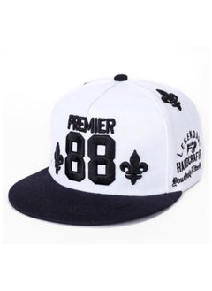 Buy New Harajuku Cashew Flower Letter Hip Hop Hat in UAE