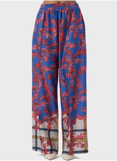 اشتري Printed High Waist Pants في الامارات