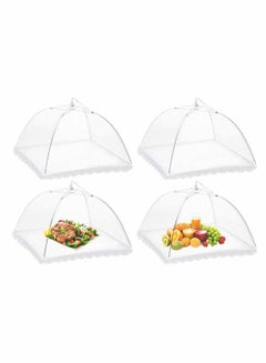 Cabilock Folding Food Covers Mesh Screen Food Tent- Up Mesh Food Cover Food  Serving Covers for Outdoor Camping Picnic