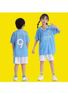 Buy M MIAOYAN Haaland Manchester City Football Club Children's Football Jersey Set in Saudi Arabia