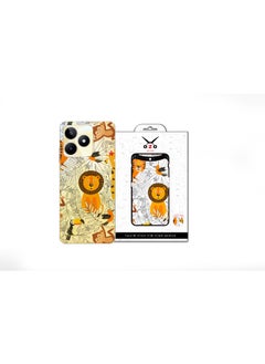 Buy Ozo skins Transparent Coloring Tropical Animals (SV520CTA) (Not For Black Phone) For Infinix Hot 30 in Egypt