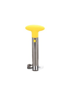 اشتري Steel Pineapple Cutter Yellow 24x10x10cm في الامارات