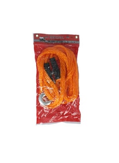 Buy Polypropylene Diamond-Braided Tow Rope With Zinc-Plated Hooks Orange 0.625 X 168 Inch Etr-14 in Saudi Arabia