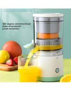 Buy Electric Citrus Juicer, Hands-Free Portable USB Charging Powerful Electric Juicer Cordless Fruit Juicer, Multi functional 1-Button Easy Press Lemon Orange Squeezer Machine for Kitchen in UAE