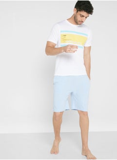 Buy Lazy Pyjama Shorts Set in UAE