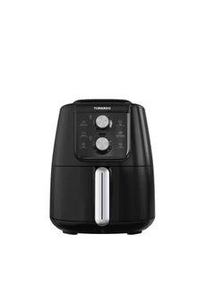 Buy TORNADO Air Fryer 1550 Watt 4 Liter Manual Control Black x Silver THF-1554M-XL-BS in Egypt