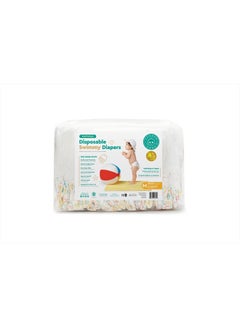 Buy Little Toes Natural Disposable Swimmy Baby Diapers, Medium (Pack of 24) in UAE