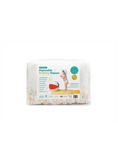 Buy Little Toes Natural Disposable Swimmy Baby Diapers, Medium (Pack of 24) in UAE