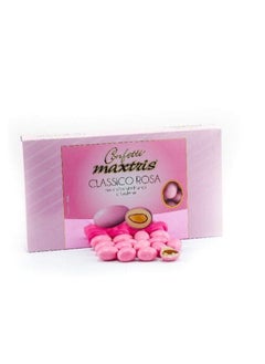 Buy CONFETTI MAXTRIS CLASSIC ROSSA CHOCOLATE DRAGEE (PINK) 1KG in UAE