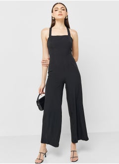 Buy Jumpsuit With Cross Back Detail in Saudi Arabia