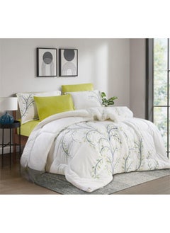 Buy Winter Duvet Set With Two Sides Made Of Sturdy And Soft Fabric With Heavy Filling 4 Pieces Single Size in Saudi Arabia