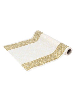 Buy Harmony Table Runner Roll, Gold & Yellow - 1200x40 cm in UAE