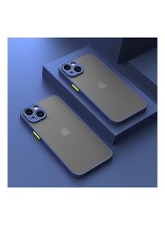 Buy iPhone 13 Case Protective Back Cover Case for iPhone 13 6.1" Blue in Saudi Arabia